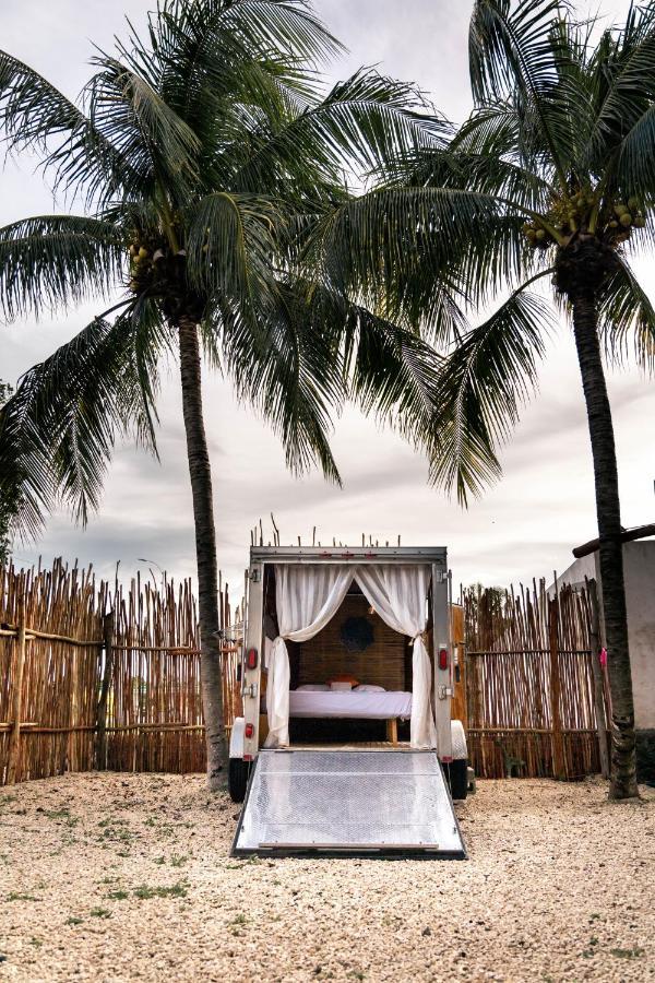 El Buho Bacalar Eco-Cabanas Hostal Exterior foto